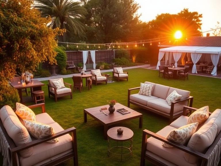 Garden & Outdoor Event Seating